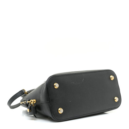 Balenciaga Signature Grained Calfskin Logo S Ville Top Handle Bag Black 4 of 14