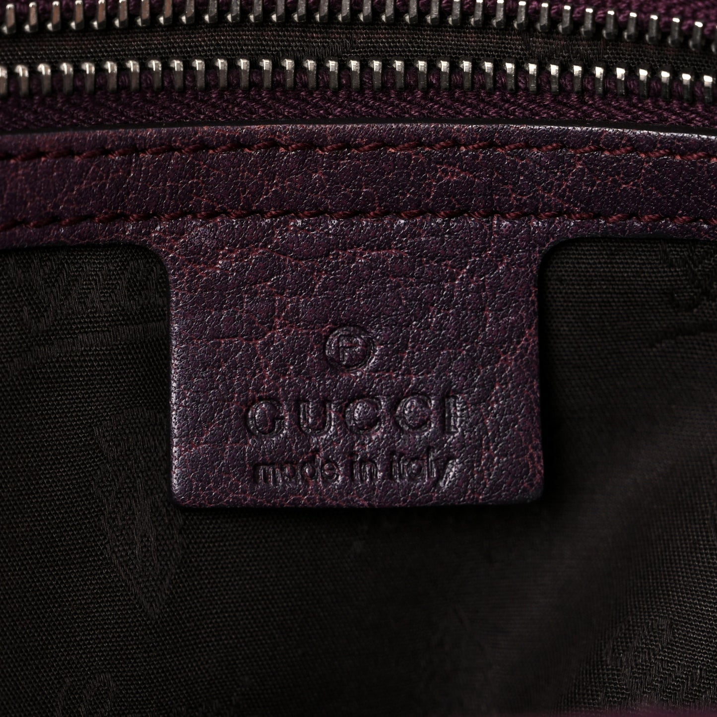 Monogram Medium Bamboo Bar Tote Bordeaux