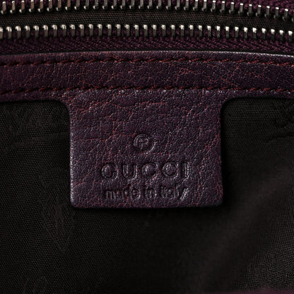 Gucci Monogram Medium Bamboo Bar Tote Bordeaux 6 of 21