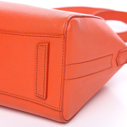 Givenchy Sugar Goatskin Mini Antigona Burnt Orange 8 of 13
