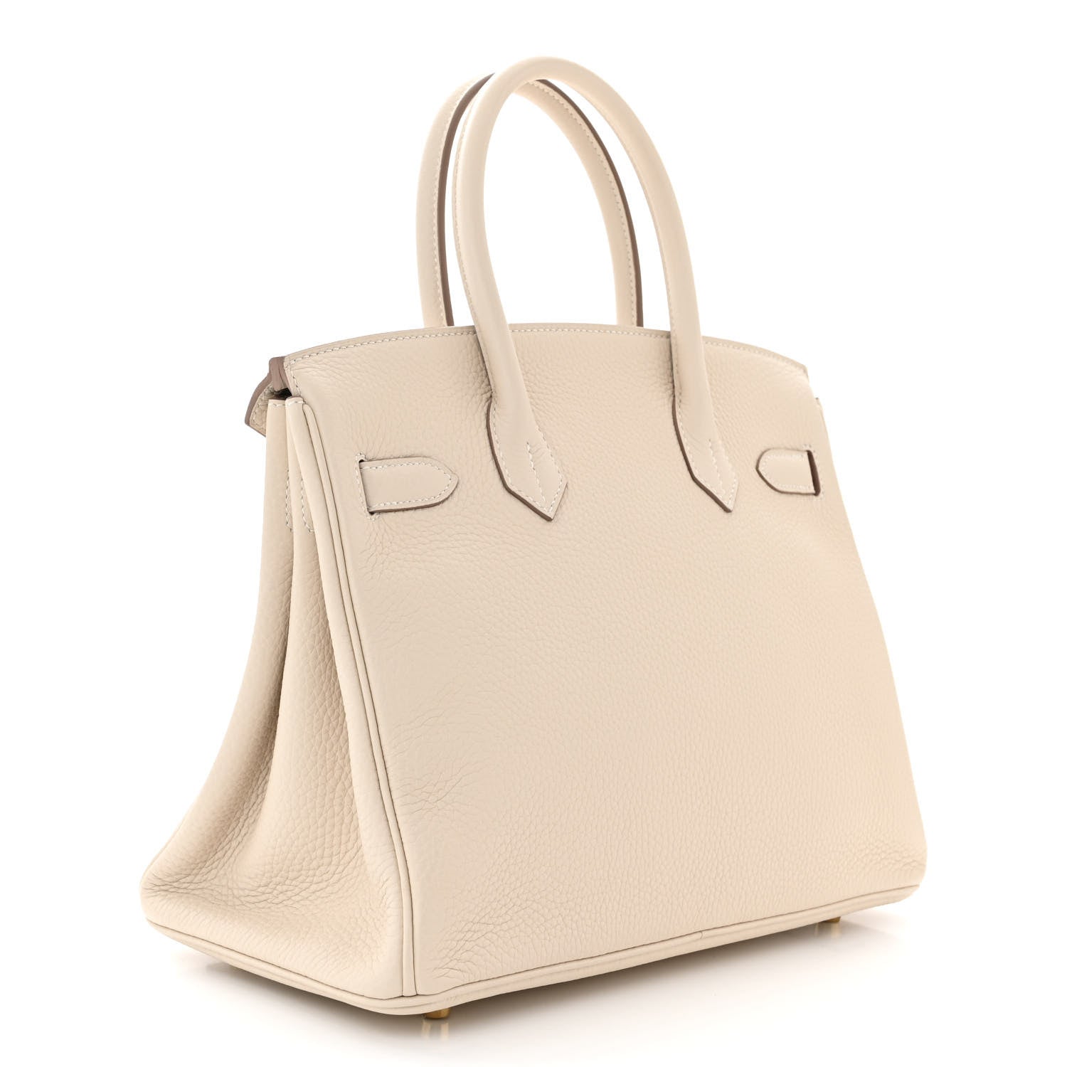 Hermes Taurillon Clemence Birkin 30 Craie 3 of 11