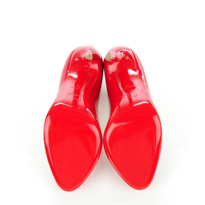 Christian Louboutin Patent Wawy Dolly 120 Pumps 36 Rosso 5 of 8