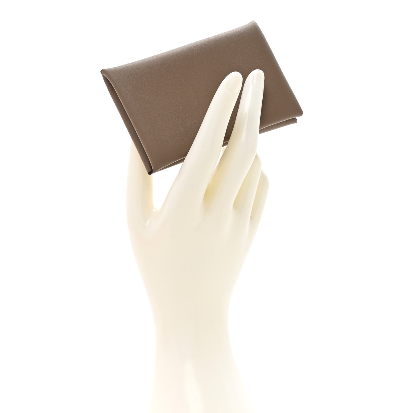 Swift Verso Calvi Card Case Etoupe Rouge H