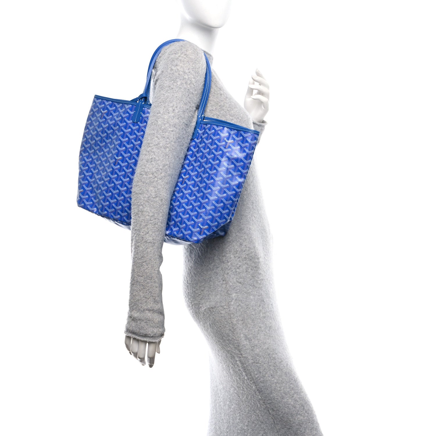 Goyard Goyardine Saint Louis PM Sky Blue 3 of 11