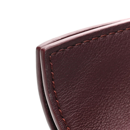 Loewe Calfskin Mini Flamenco Knot Clutch Dark Burgundy 12 of 15