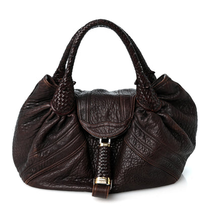 Fendi Nappa Nuvolata Spy Cognac 1 of 11