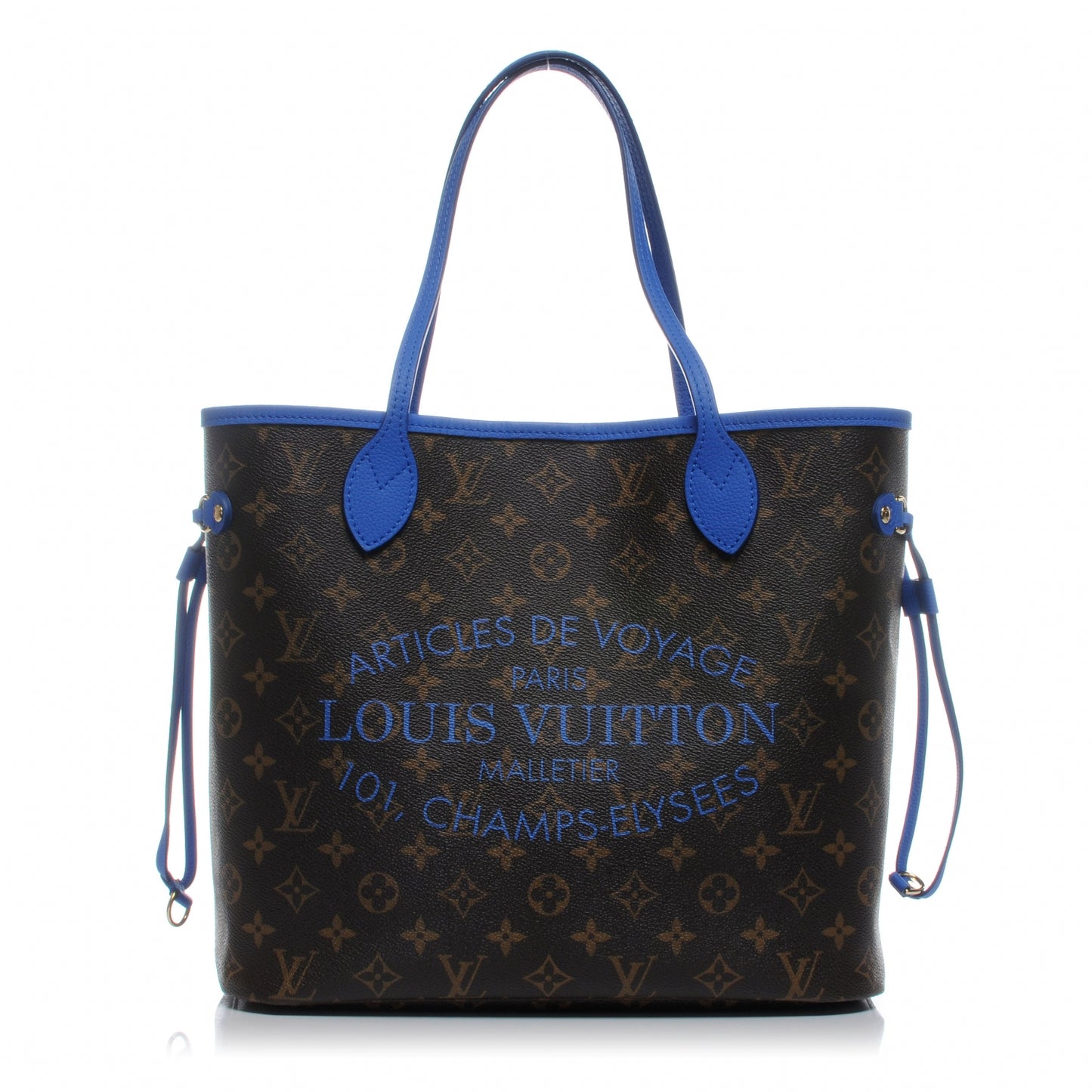 Monogram Articles de Voyage Ikat Neverfull MM Grand Blue