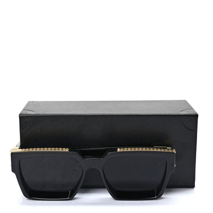 Louis Vuitton Acetate 1.1 Millionaires Sunglasses Z1165E Black 8 of 8