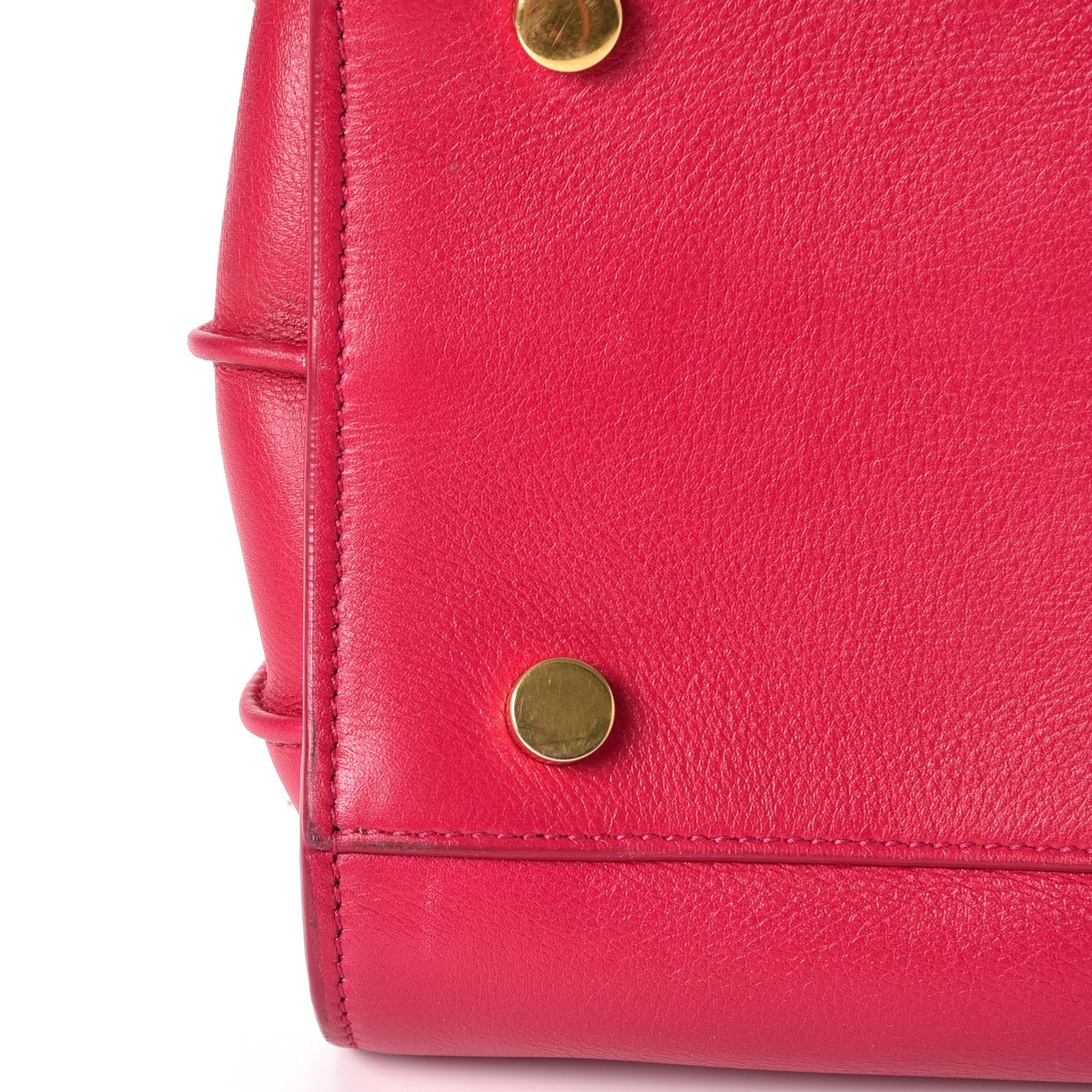 Calfskin Small Sac De Jour Lipstick Fuchsia