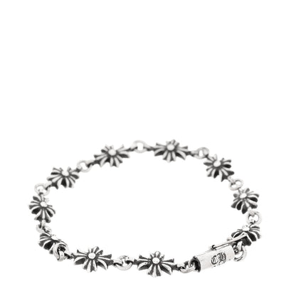 Chrome Hearts Sterling Silver Tiny E CH Plus Bracelet 2 of 5