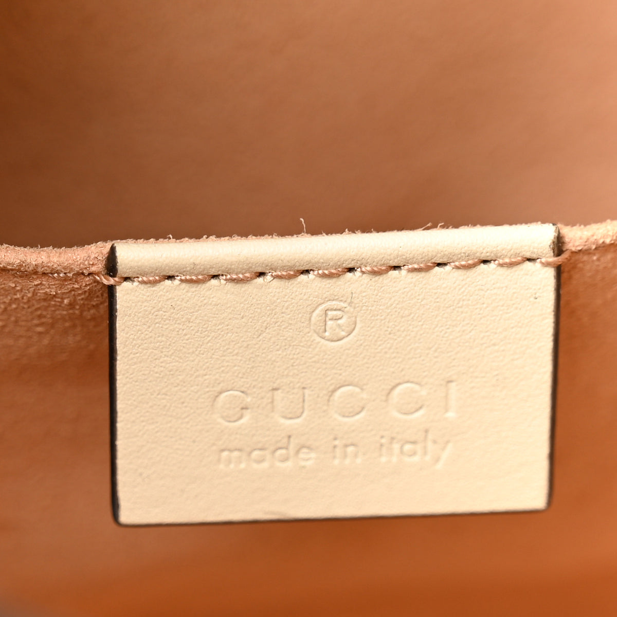 Gucci GG Supreme Monogram Moon Calfskin Small Padlock Tote Beige Ebony Mystic White 6 of 10