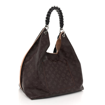 Louis Vuitton Mahina Carmel Hobo Chocolate 3 of 11