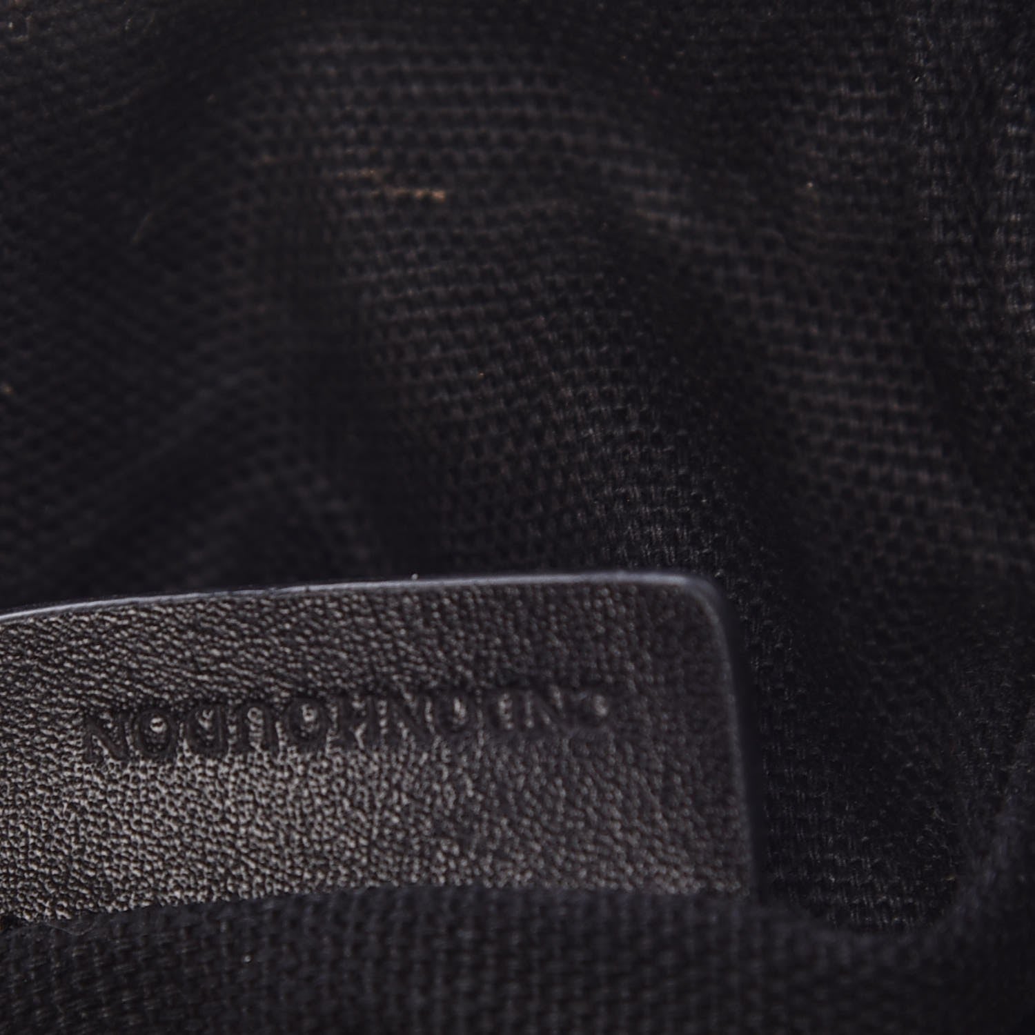 Burberry Mega Check Peyton Crossbody Clutch Bag Black 9 of 13