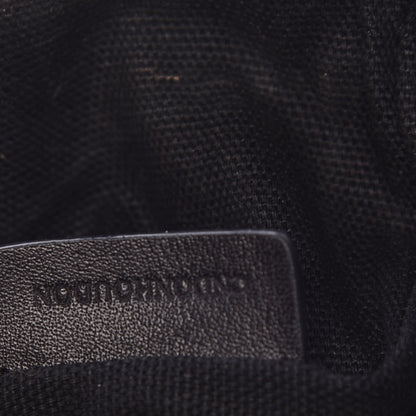 Burberry Mega Check Peyton Crossbody Clutch Bag Black 9 of 13