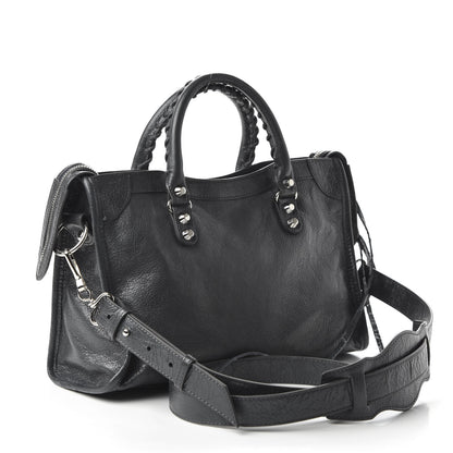 Balenciaga Agneau Classic Silver Hardware S City Gris Fossile 3 of 9