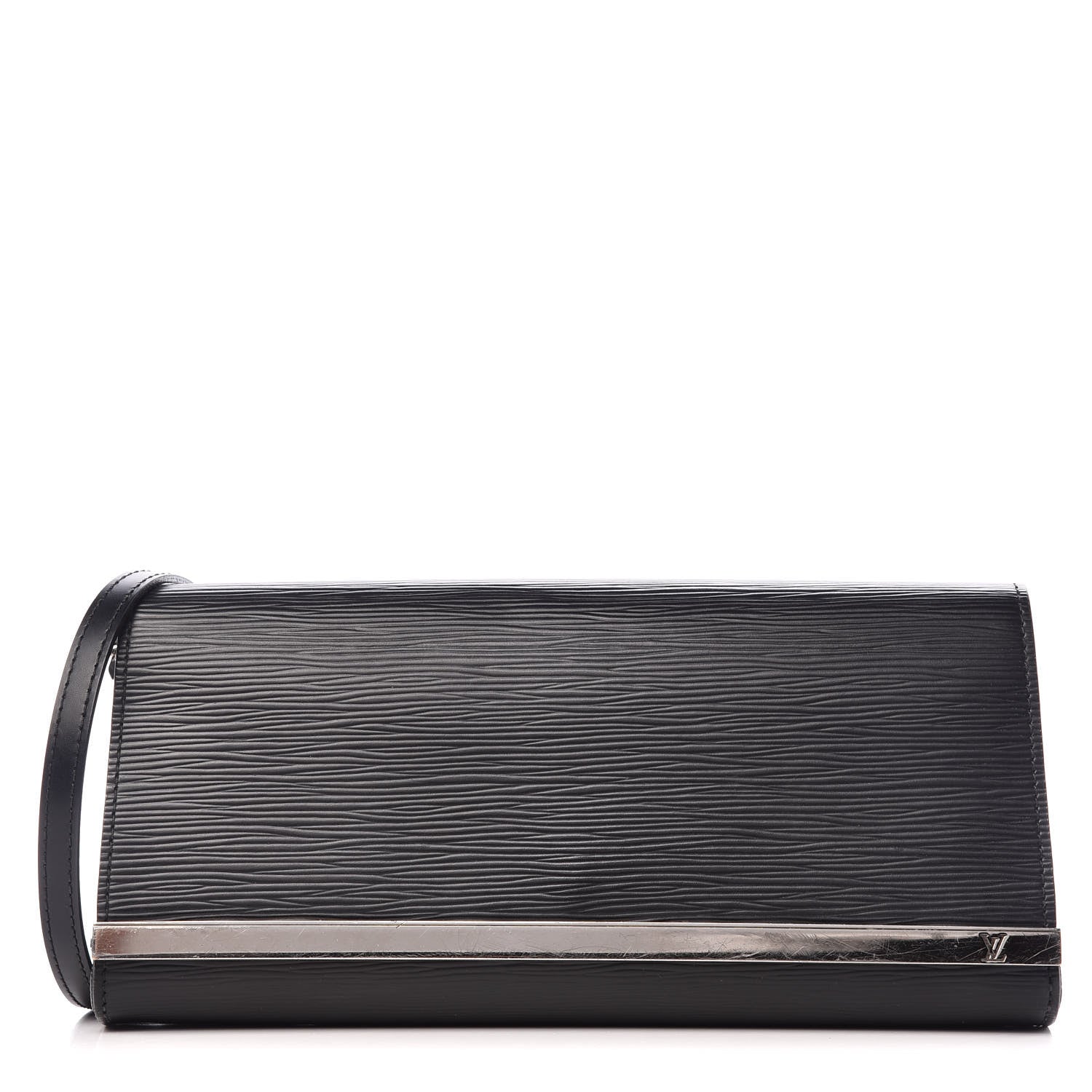 Louis Vuitton Epi Sevigne Clutch Black 1 of 12