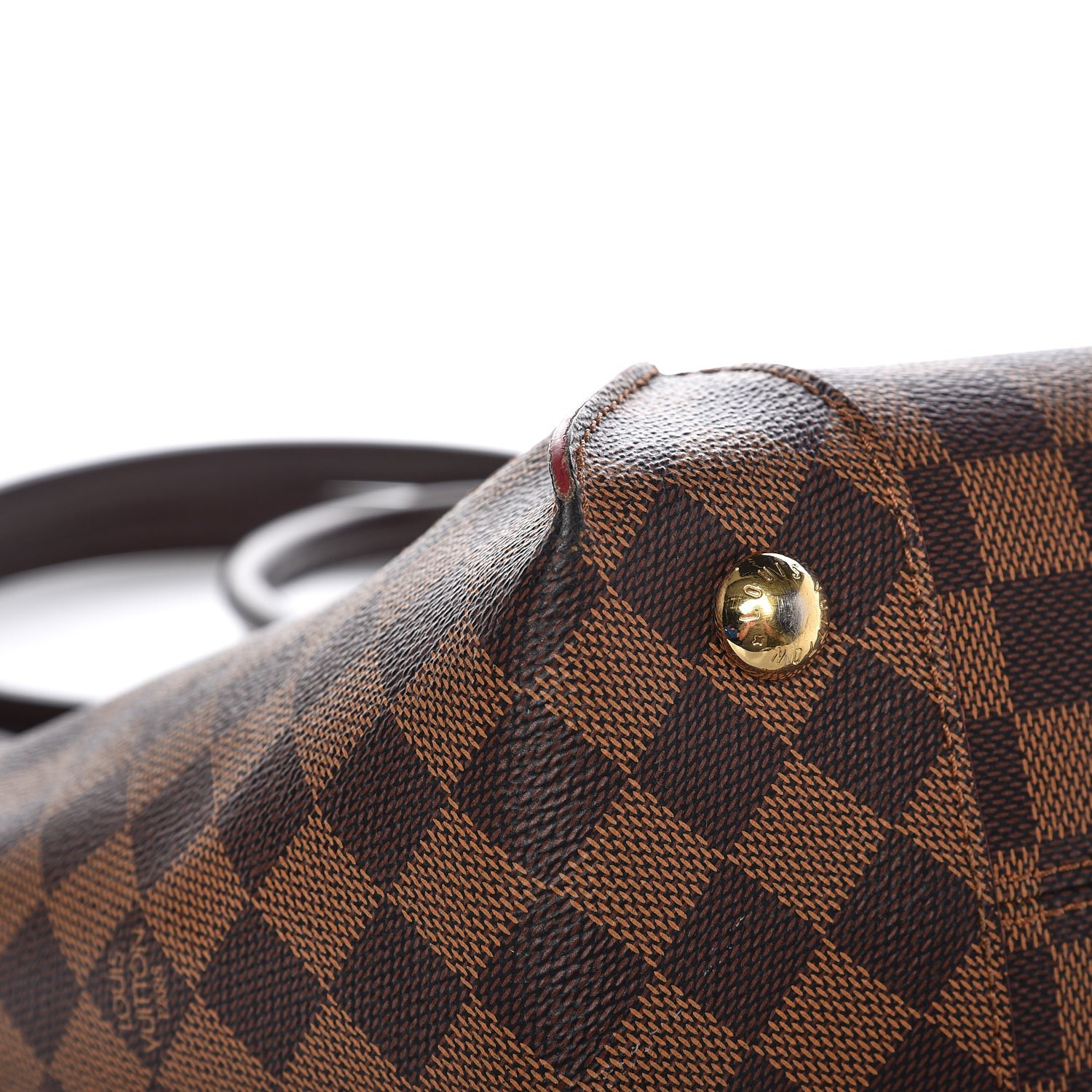 Louis Vuitton Damier Ebene Caissa Tote PM Cherry 13 of 14