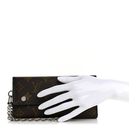 Louis Vuitton Monogram Macassar Long Wallet 2 of 13
