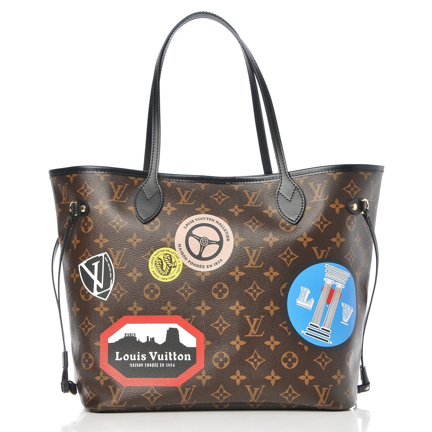 Monogram World Tour Neverfull MM