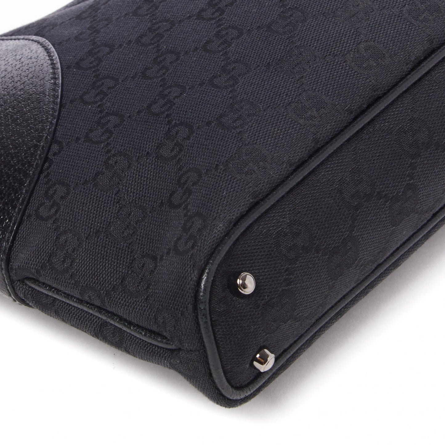 Monogram Shoulder Bag Black