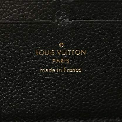 Louis Vuitton Empreinte Clemence Wallet Black 8 of 9