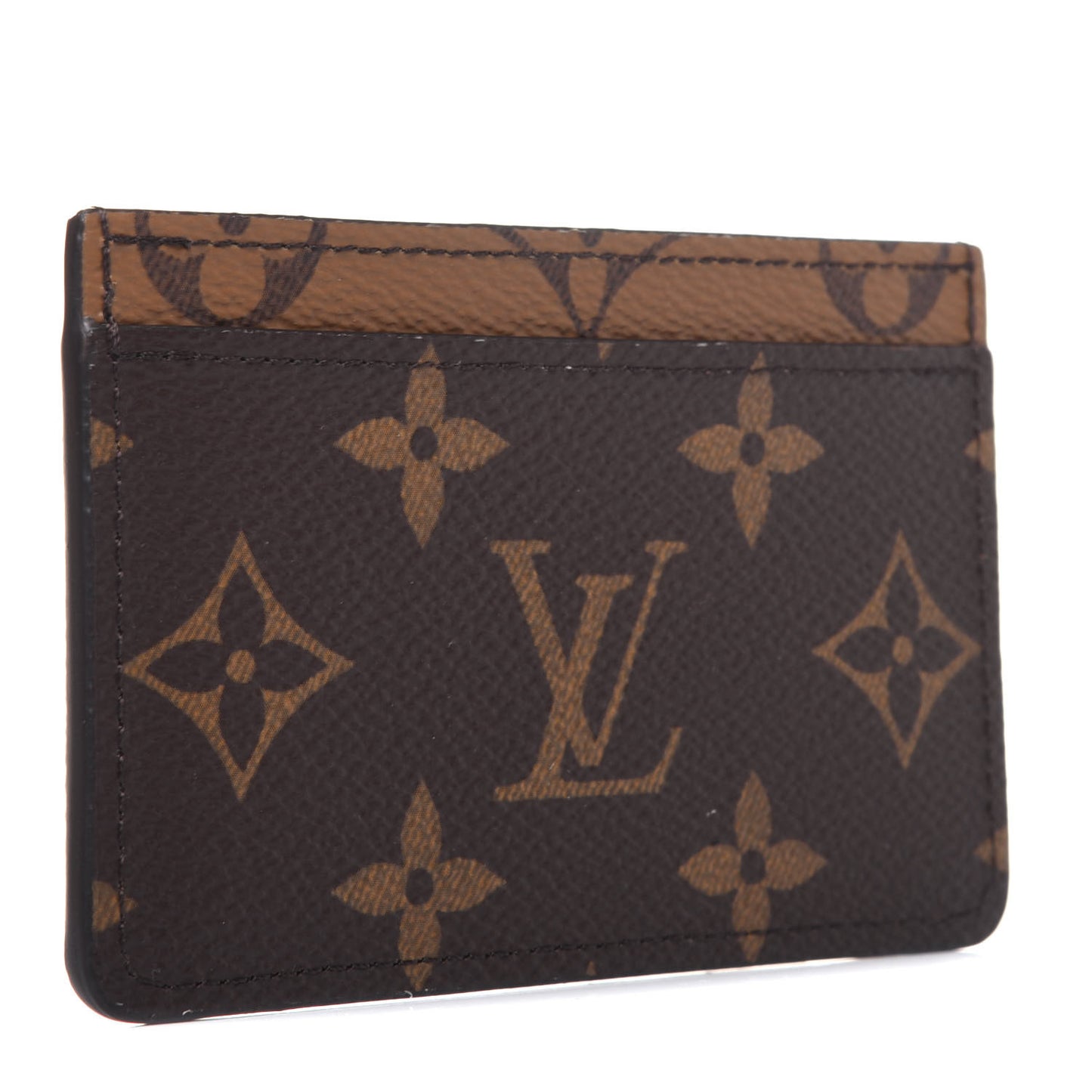 Reverse Monogram Card Holder