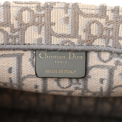 Christian Dior Oblique Medium Book Tote Grey 6 of 10