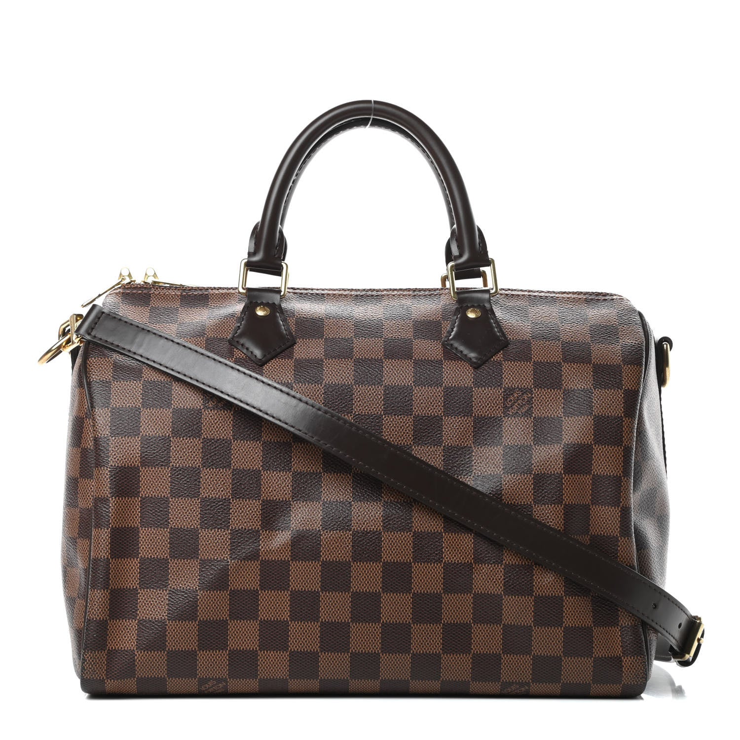 Louis Vuitton Damier Ebene Speedy Bandouliere 30 1 of 14