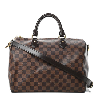 Louis Vuitton Damier Ebene Speedy Bandouliere 30 1 of 14
