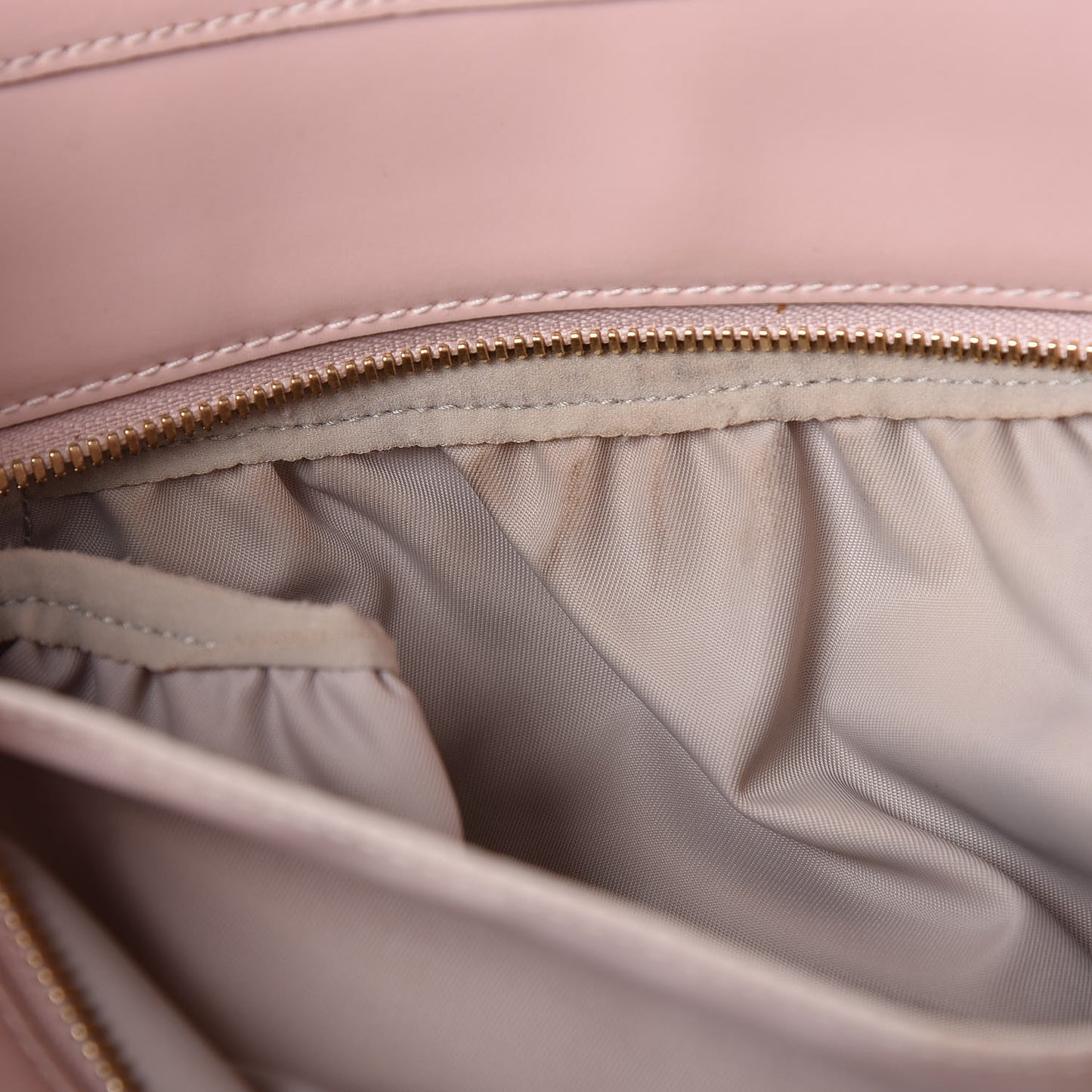 GG Supreme Monogram Diaper Bag Pink