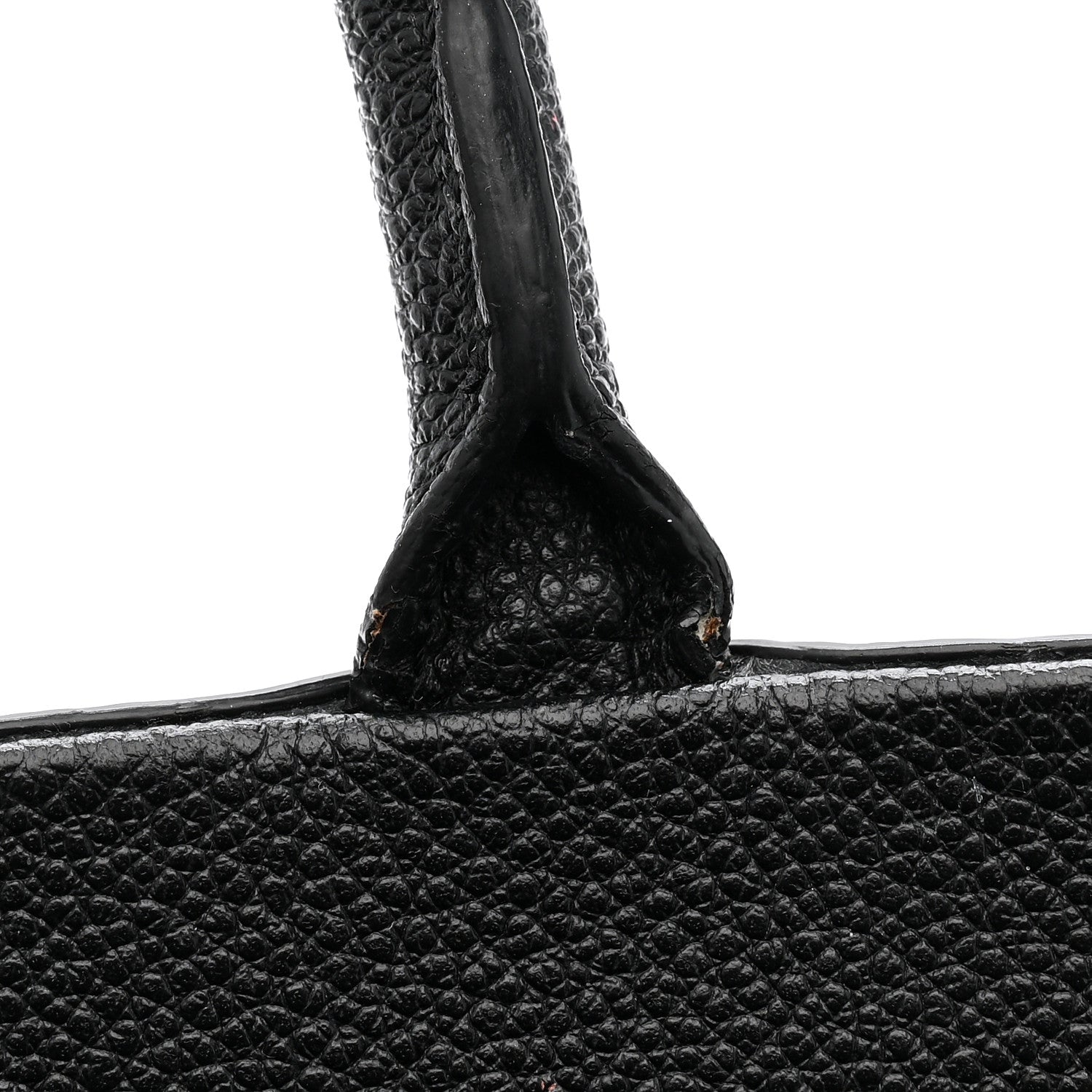 Saint Laurent Grained Calfskin Medium Cabas Rive Gauche Black 21 of 41