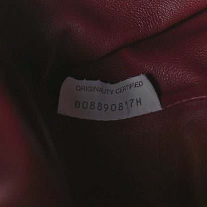 Bottega Veneta Nappa Maxi Intrecciato The Pouch Oversized Clutch Bordeaux 6 of 9