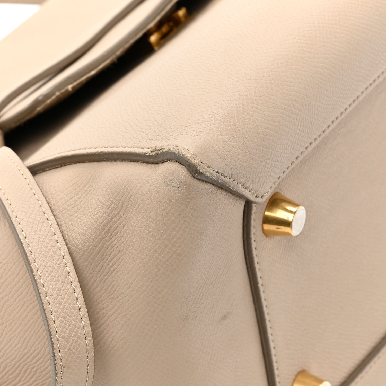 Celine Grained Calfskin Mini Belt Bag Light Taupe 17 of 22
