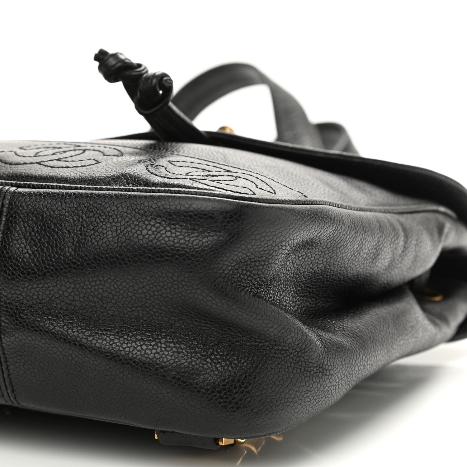 Chanel Caviar CC Backpack Black 10 of 10