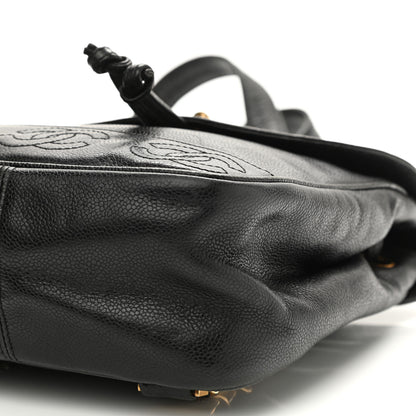 Chanel Caviar CC Backpack Black 10 of 10
