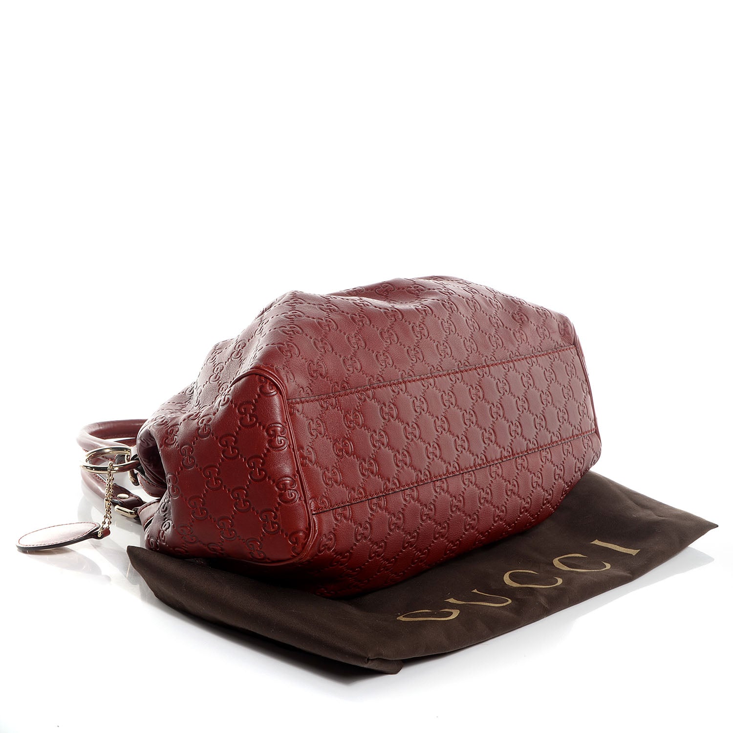 Gucci Guccissima Medium Sukey Tote Raspberry Candy 4 of 7
