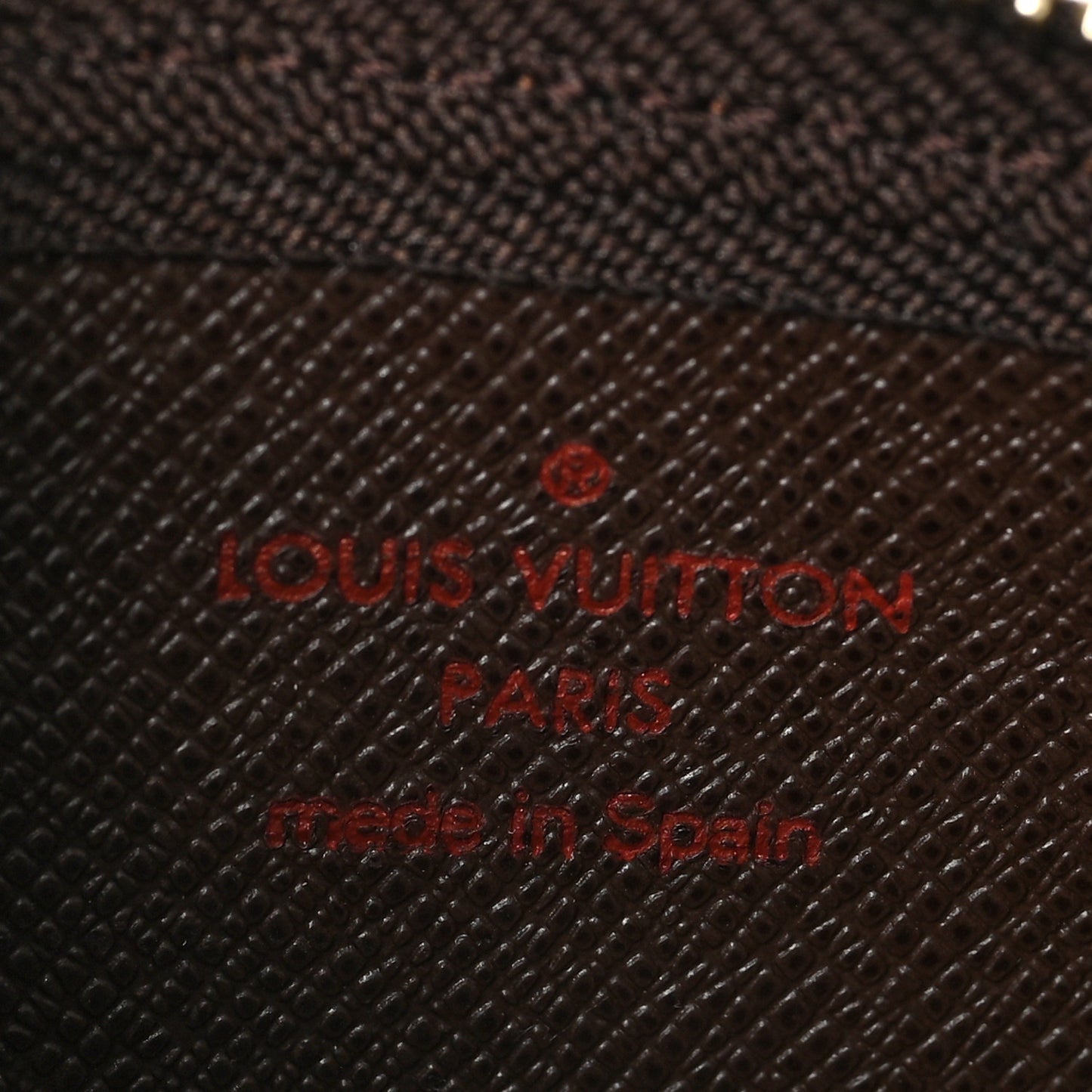 Damier Ebene Key Pouch