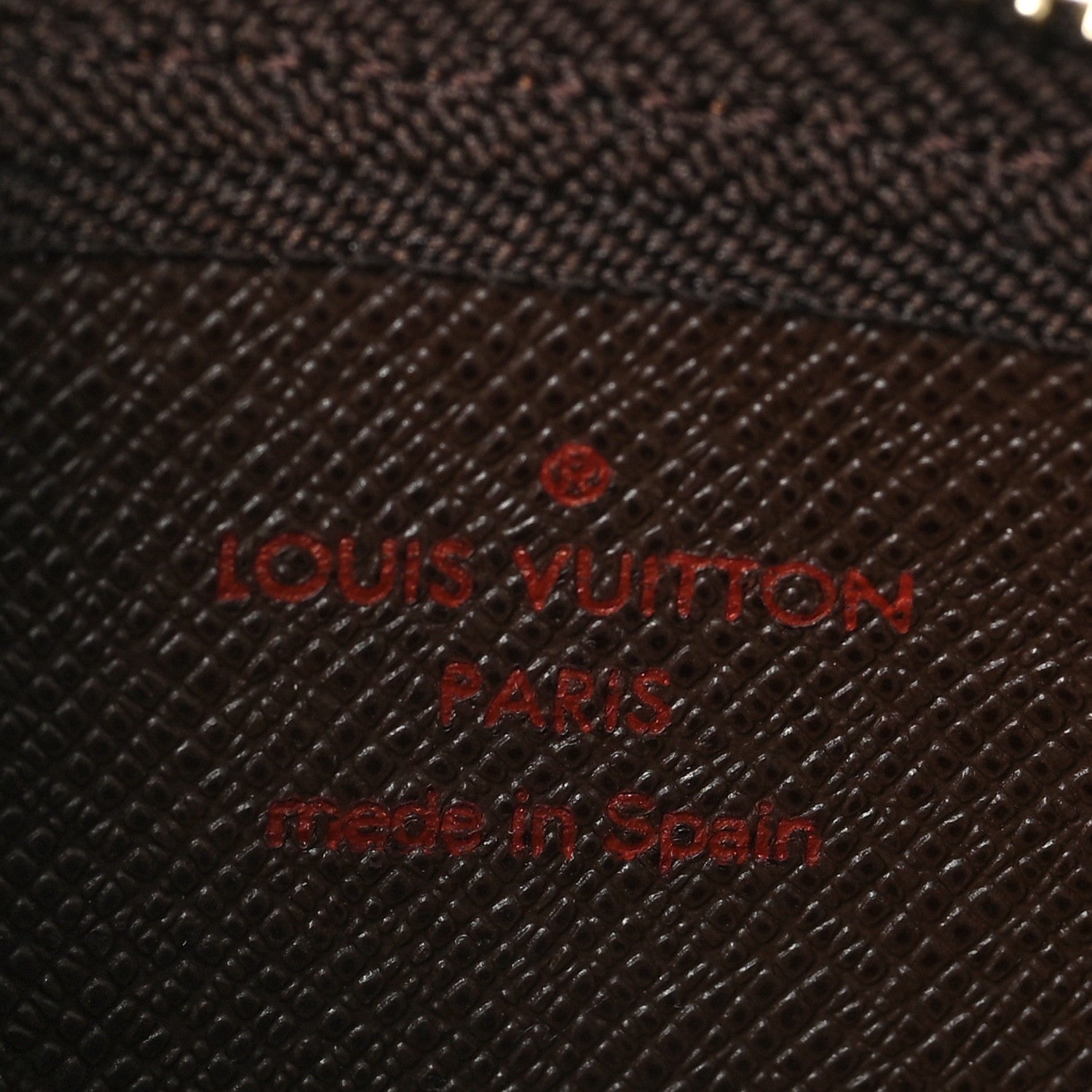 Louis Vuitton Damier Ebene Key Pouch 6 of 6