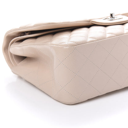 Chanel Caviar Quilted Jumbo Double Flap Light Pink 6 of 10