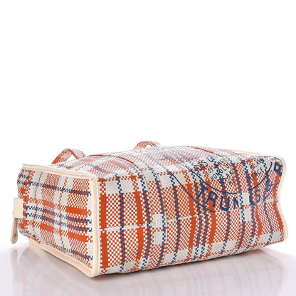 Louis Vuitton Woven Street Shopper PM Orange 4 of 7