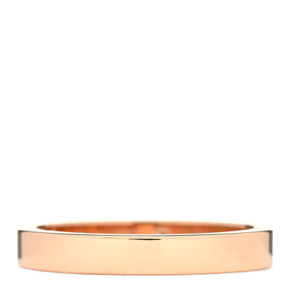 Cartier 18K Pink Gold Diamond 3mm C De Cartier Wedding Band Ring 53 6.5 3 of 4