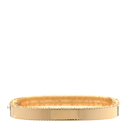 Roberto Coin 18K Yellow Gold Princess Slim Bangle Bracelet 3 of 4