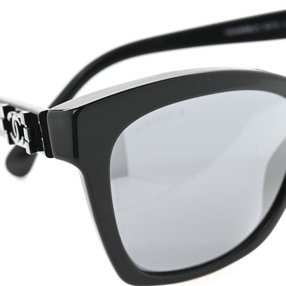 Chanel Acetate CC Butterfly Signature Sunglasses 5313 Black 7 of 9