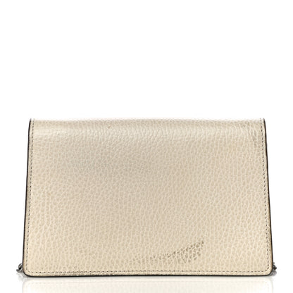 Gucci Dollar Calfskin Crystal Super Mini Dionysus Shoulder Bag Mystic White Black Diamond 17 of 17
