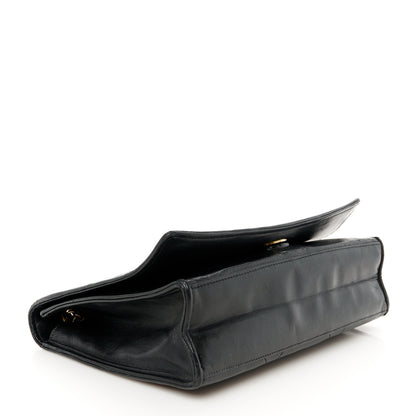 Chanel Lambskin Diamond CC Flap Black 4 of 11