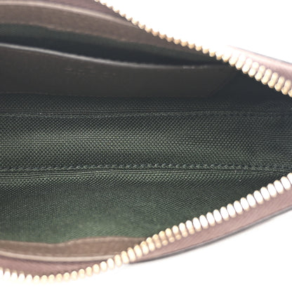 Gucci GG Supreme Monogram Textured Dollar Calfskin Web Mini Ophidia Shoulder Bag Beige Ebony New Acero 4 of 10