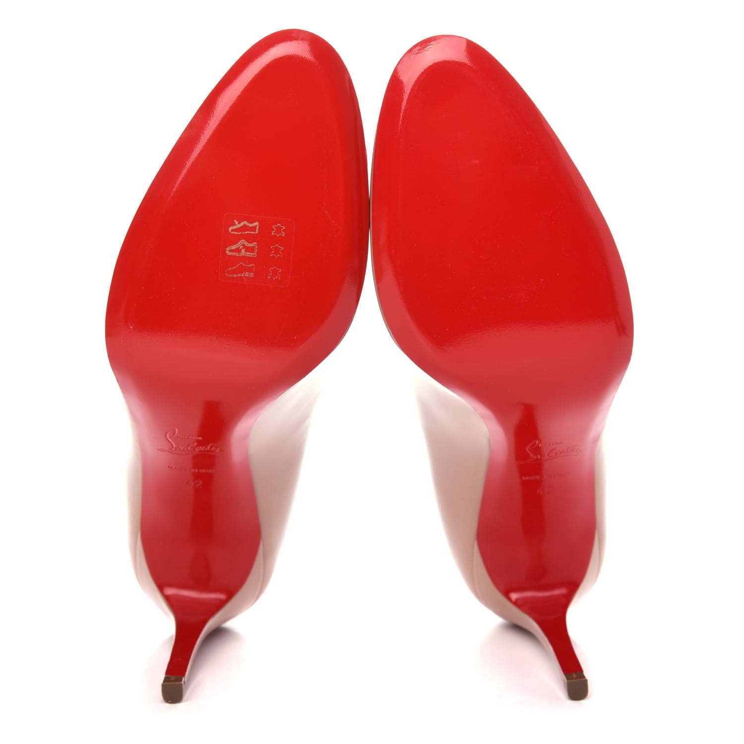 Christian Louboutin Patent Simple 85 Pumps 42 Nude 6 of 10