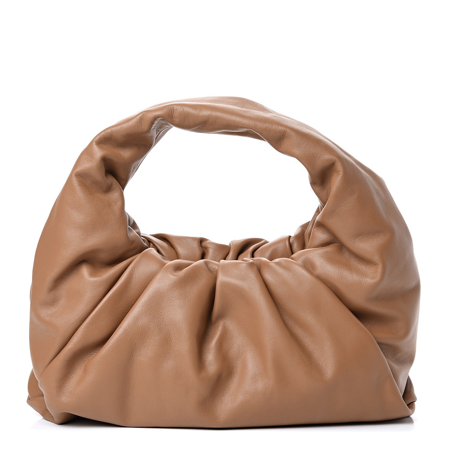 Bottega Veneta Smooth Butter Calfskin Small The Shoulder Pouch Camello 1 of 9