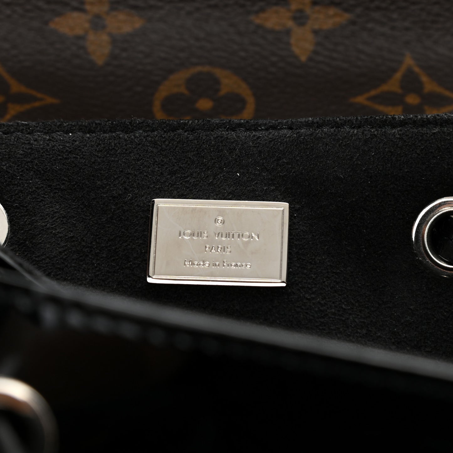 Patent Monogram Hot Springs Backpack Black
