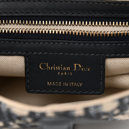 Christian Dior Oblique Saddle Bag Blue 6 of 8